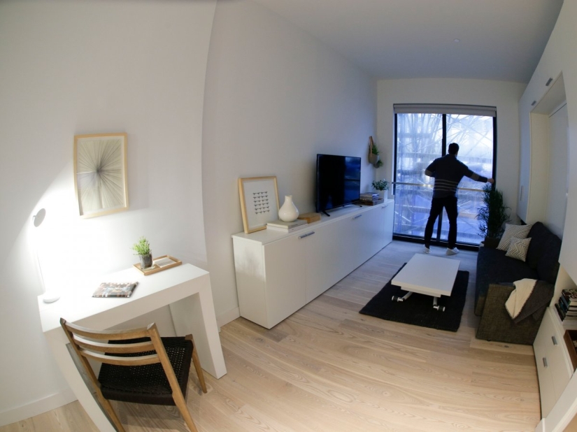 En cuartos estrechos, pero sin ofender: ah, este nuevo y valiente mundo de micro-apartamentos