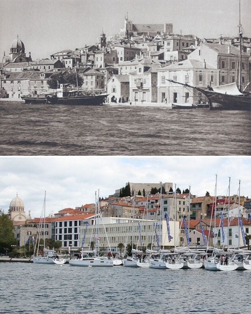 Entonces y ahora: ¿han cambiado mucho las ciudades de Europa en cien años?