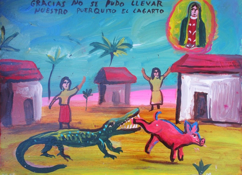 "Envió una buena cosecha de marihuana": lo que los mexicanos agradecen a los santos
