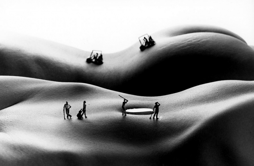 Erotic landscapes of the female body