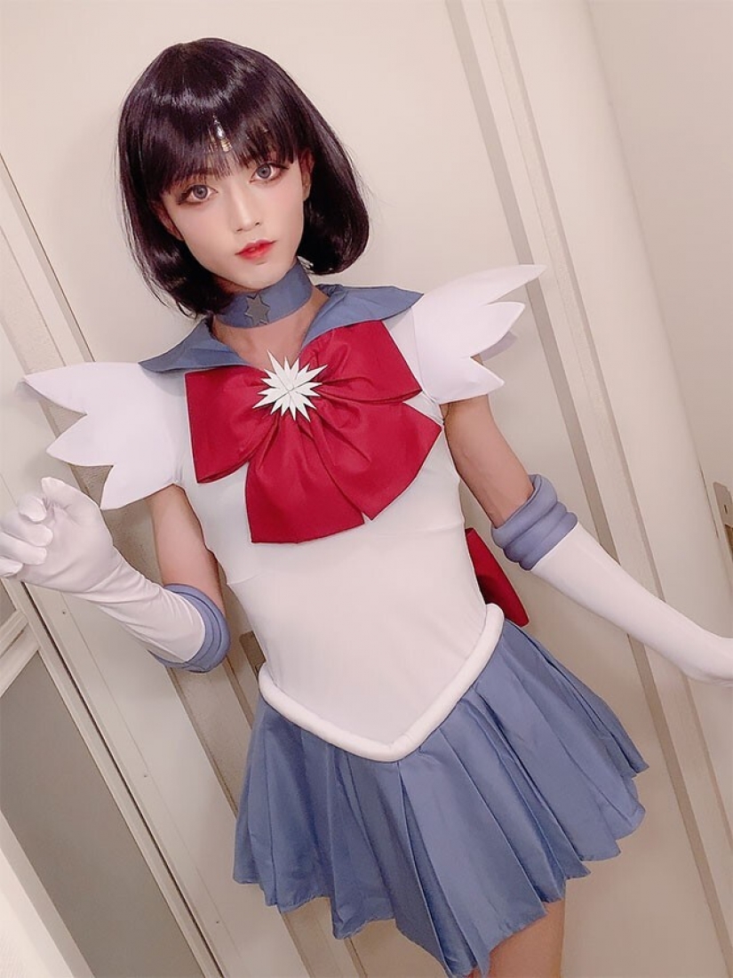 Evangelion do Sailor Moon: Cómo un chico de Japón cosplays princesas de anime