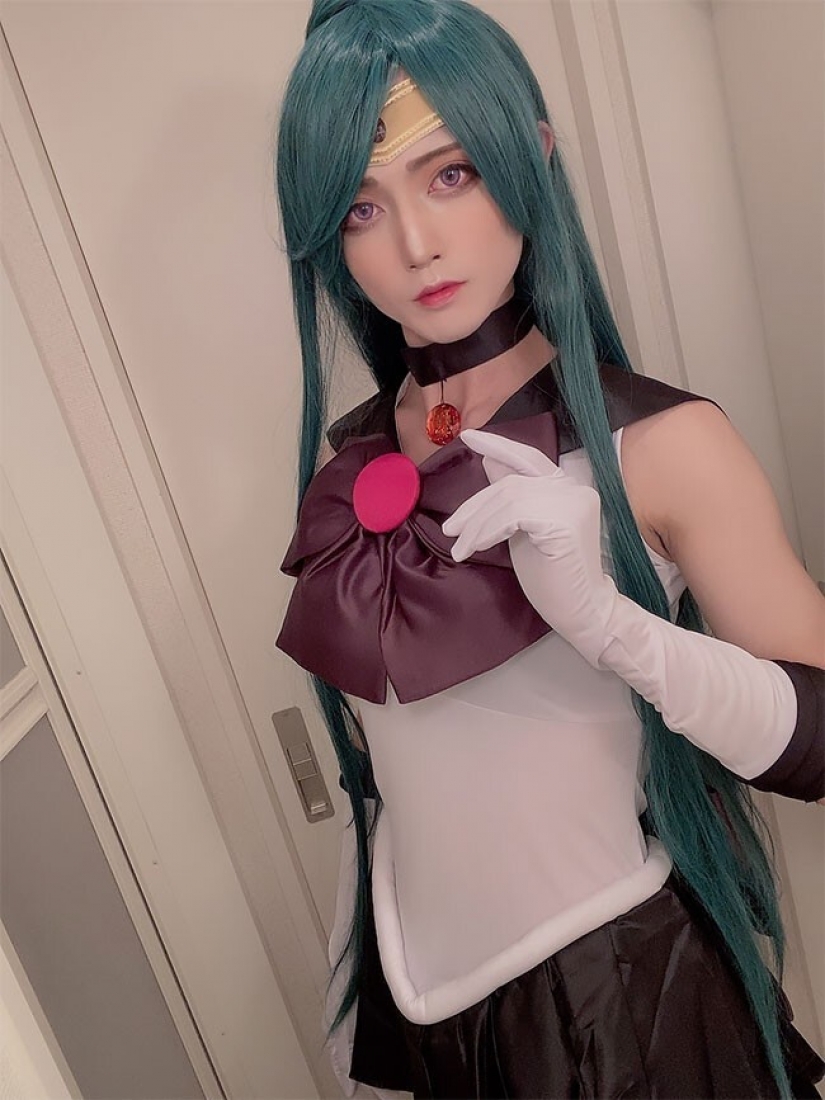 Evangelion do Sailor Moon: Cómo un chico de Japón cosplays princesas de anime