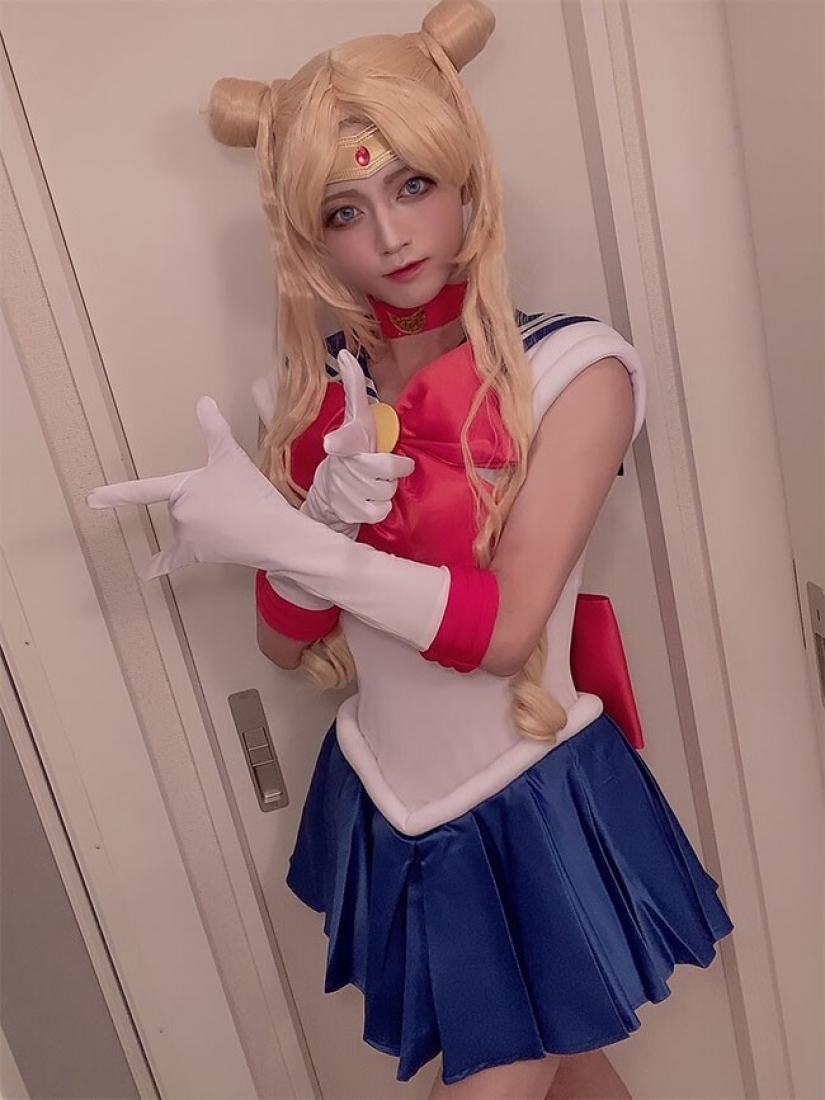 Evangelion do Sailor Moon: How a guy from Japan cosplays anime princesses