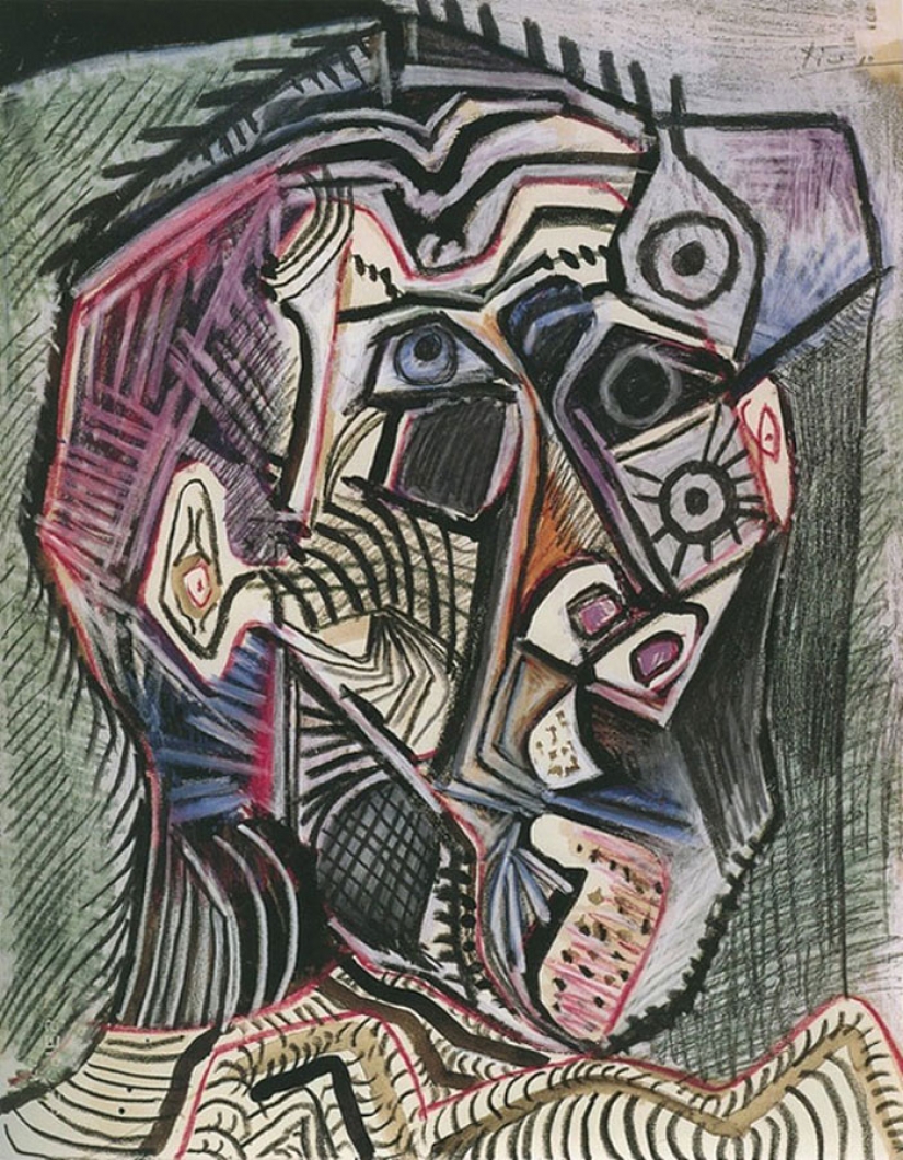 Evolución del autorretrato de Picasso: de 15 a 90 años