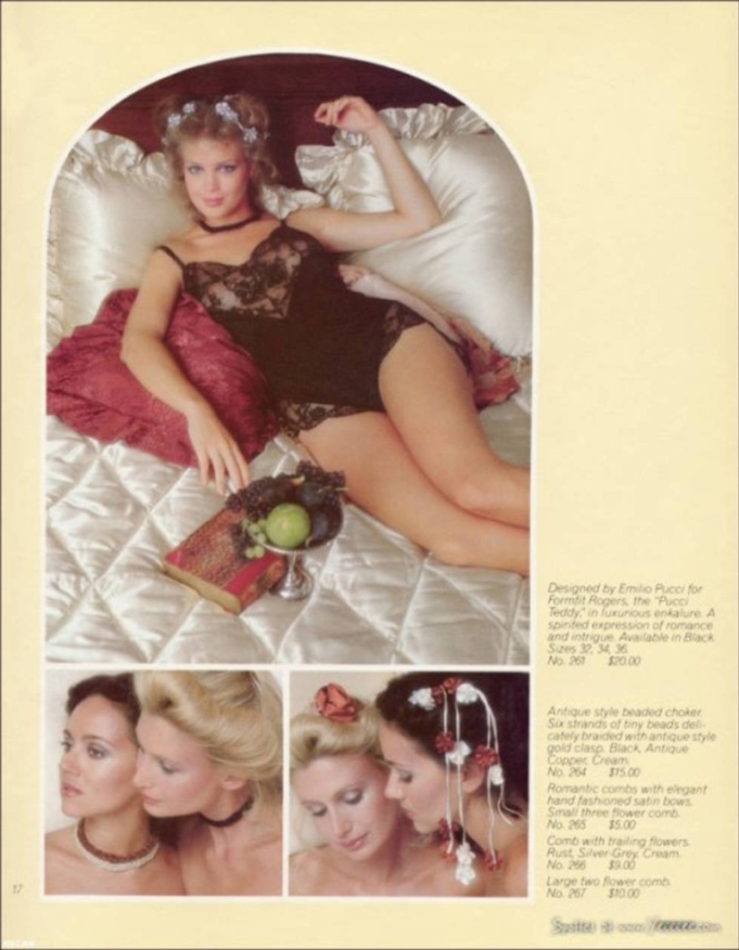Evolución del Catálogo de Ropa interior de Victoria's Secret