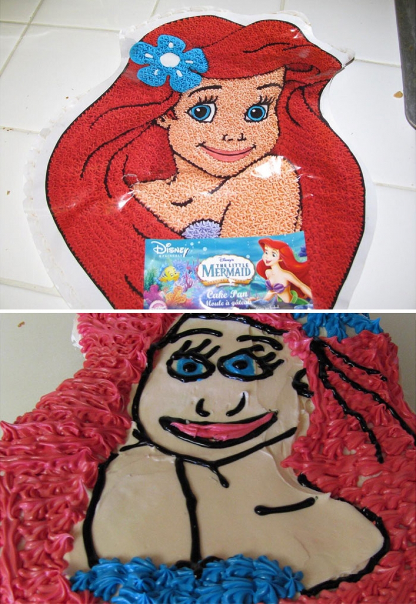 Expectations versus reality: the 13 worst cakes