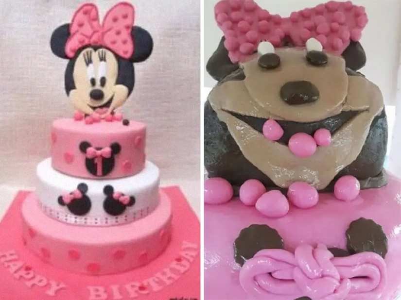 Expectations versus reality: the 13 worst cakes