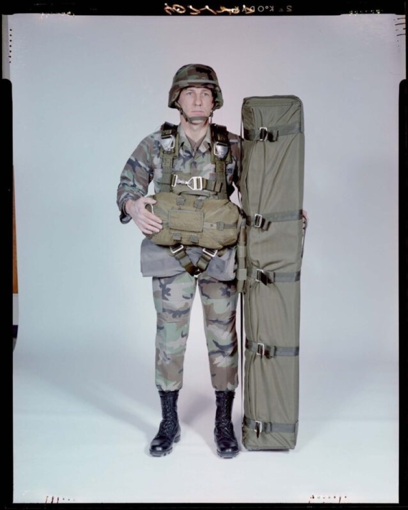 Experimental equipment for the US Army, which was developed in 1970-1990