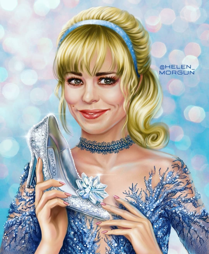 Familiar faces: famous actresses in the images of Disney princesses