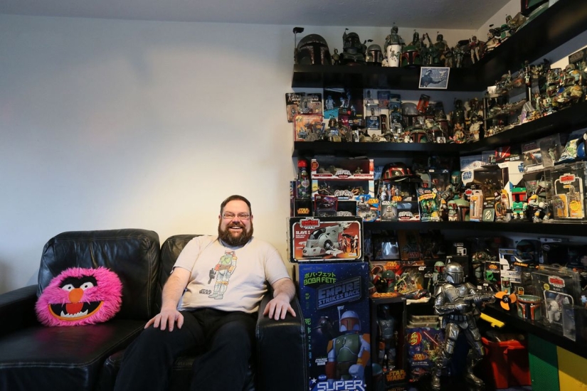Fans de Star Wars y sus Colecciones Freaky