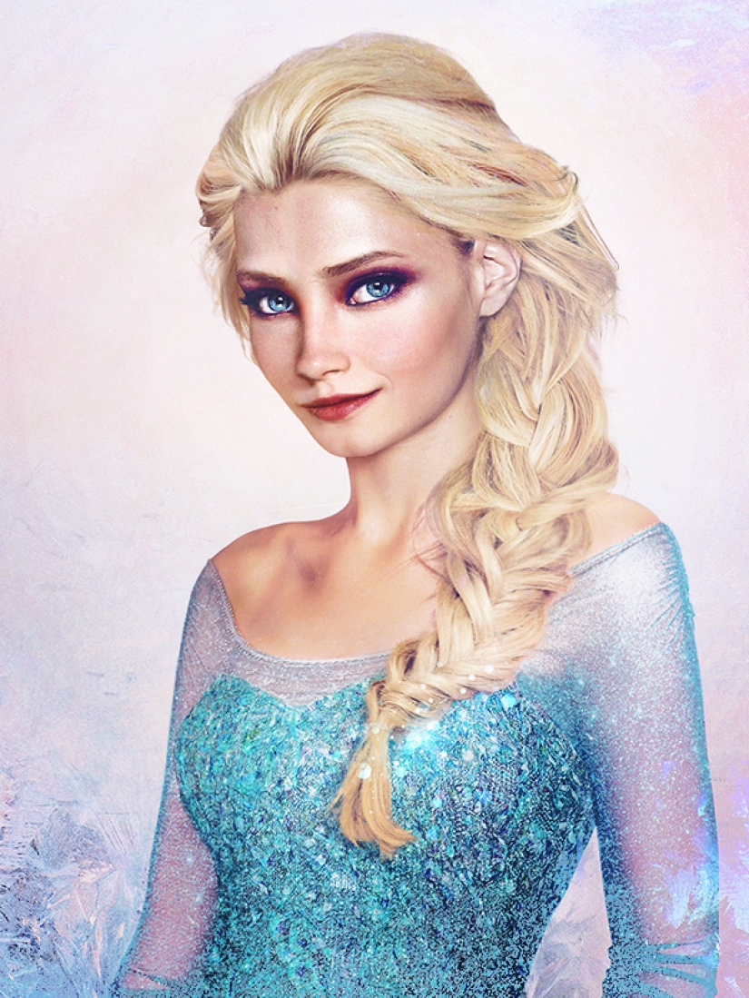 Finnish artist turned Disney heroes and villains into real people