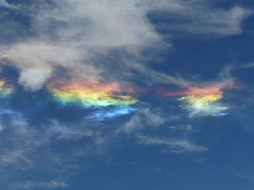 Fire rainbow