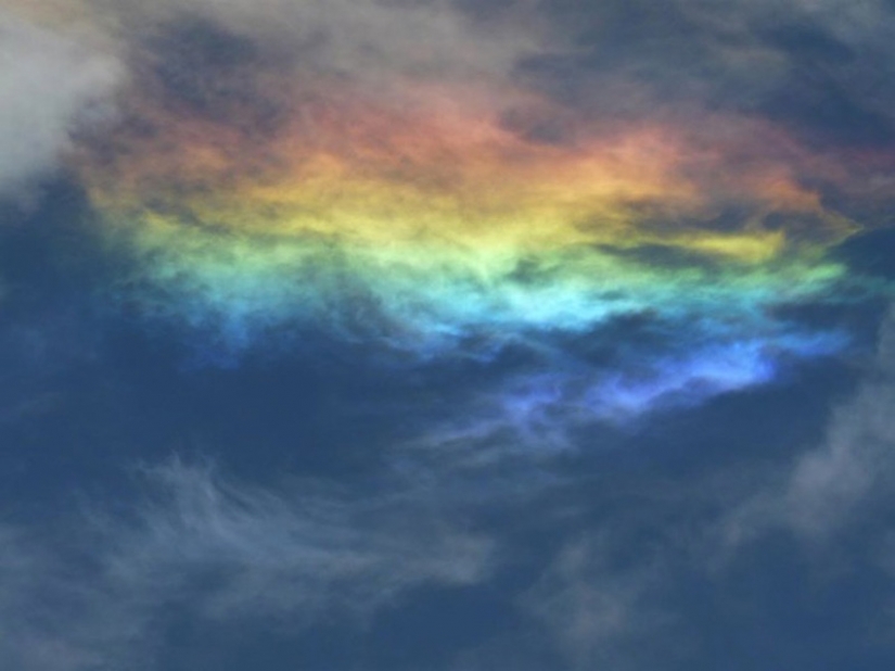 Fire rainbow