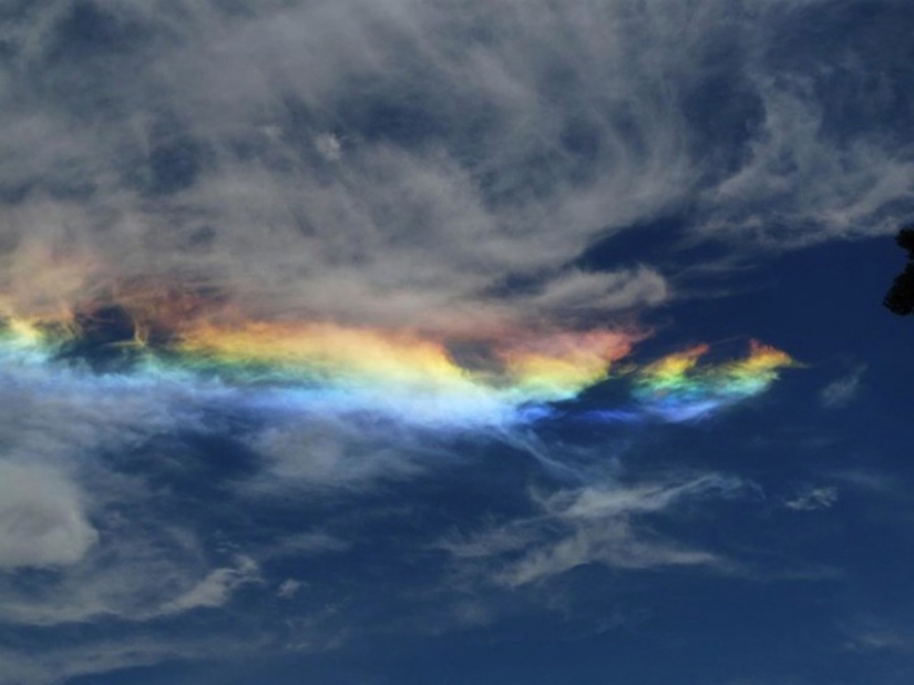 Fire rainbow