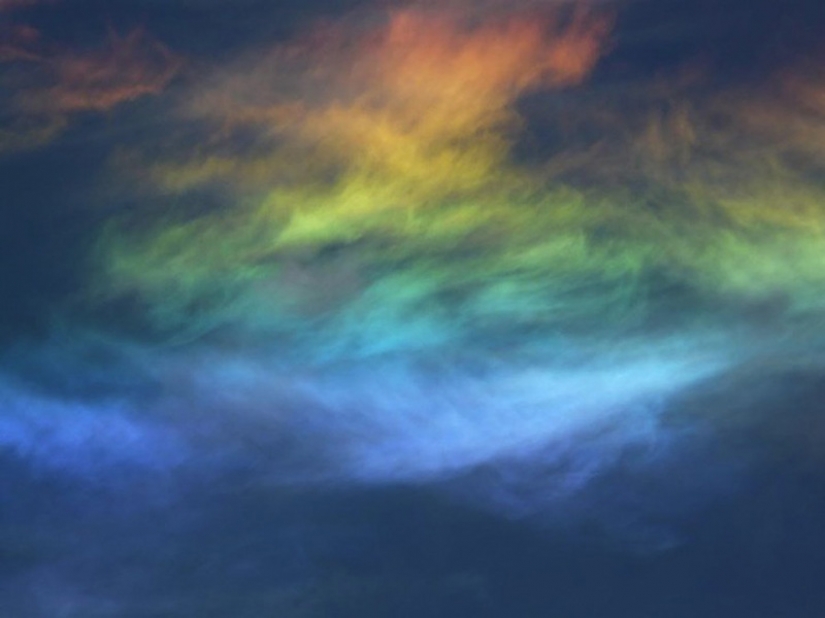 Fire rainbow