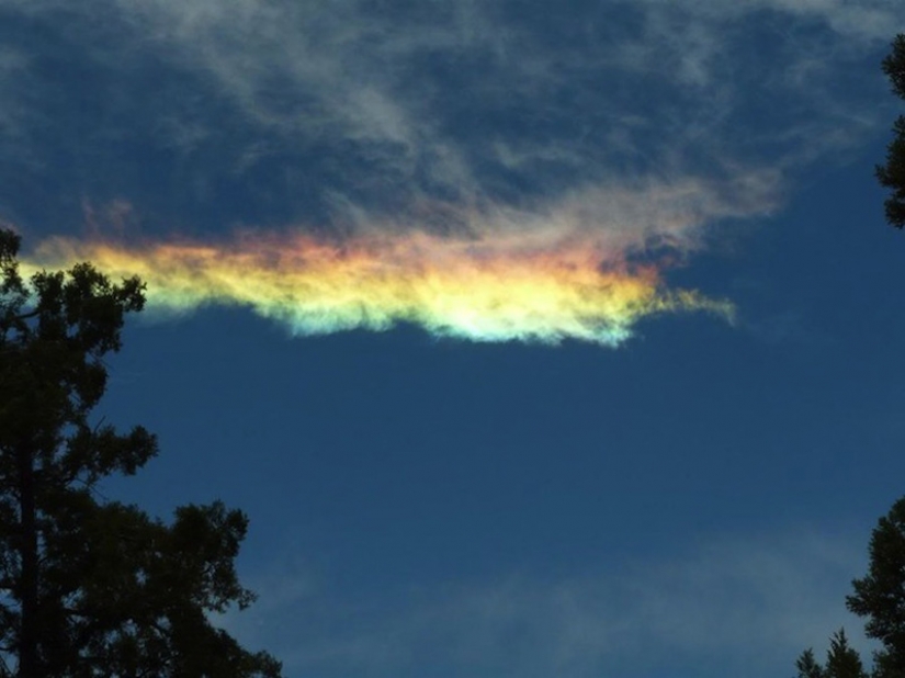 Fire rainbow