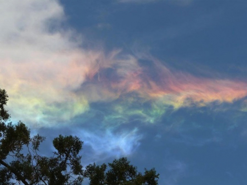 Fire rainbow