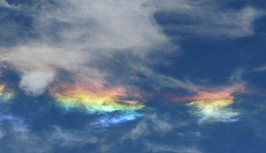 Fire rainbow