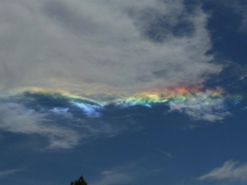 Fire rainbow