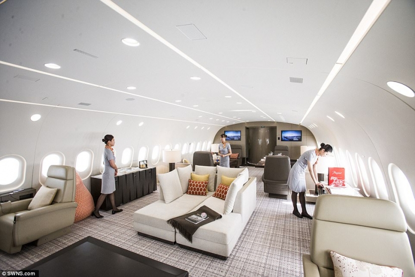 Flying penthouse: on board the liner, the rent of which will cost 25 thousand dollars per hour