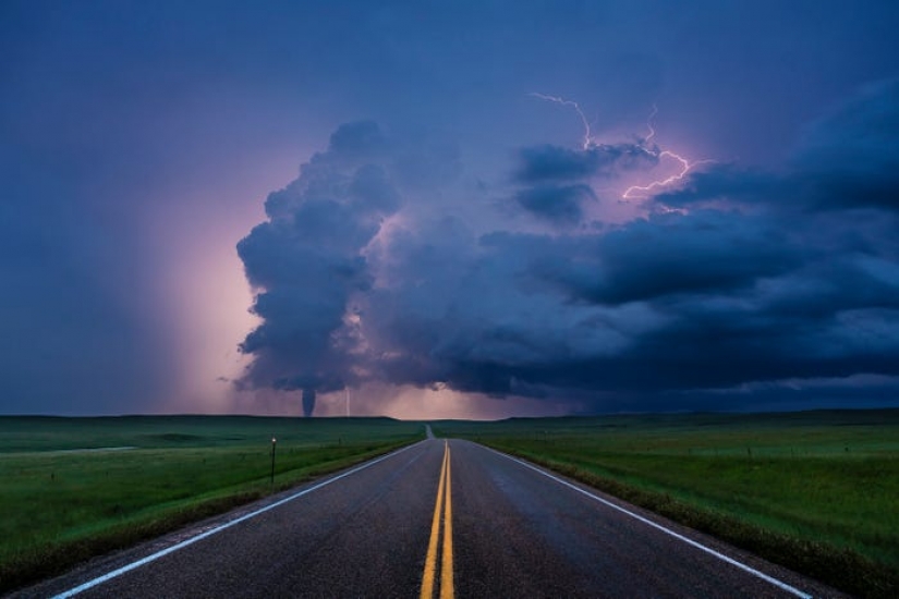 Fotógrafo pasó 7 años persiguiendo tormentas en Tornado Alley