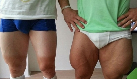 Fotos de los increíbles cuerpos de los olímpicos que solo necesitan ser vistos