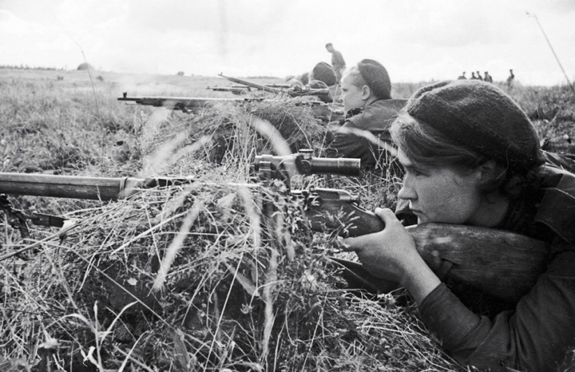 Francotiradoras soviéticas a las que los nazis temían como el fuego