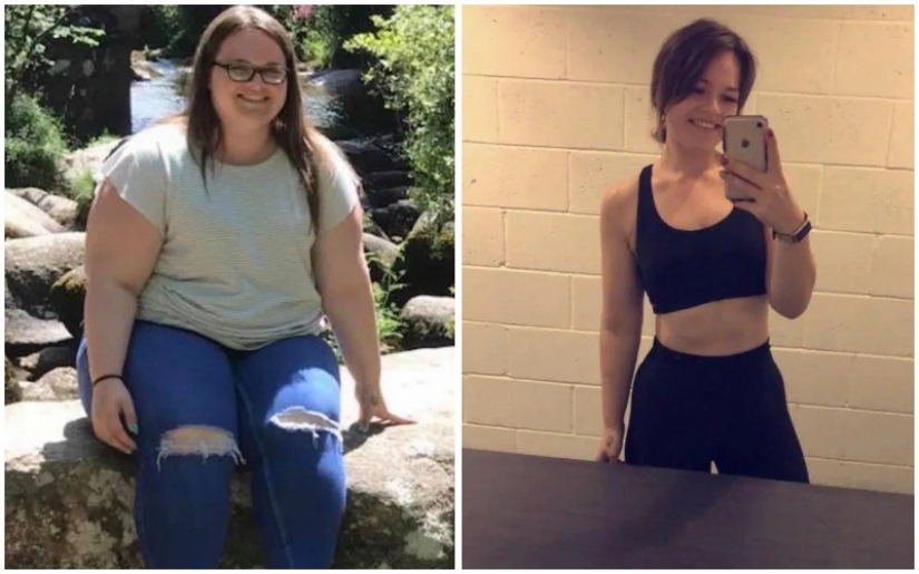 From chips to apples: American lost 57 pounds in a year and a half, refusing junk food
