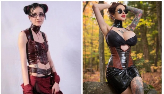 From grey mouse to sexy beauty: a girl turned into living sex doll