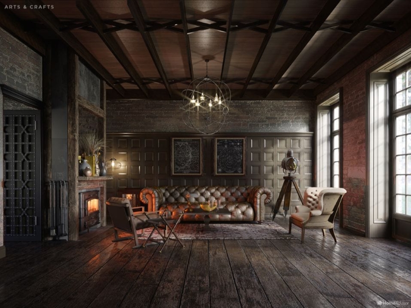 From the Renaissance to postmodernism: 500 years of interior design living room