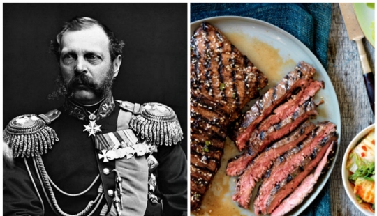 From the royal table: culinary preferences of Russian emperors