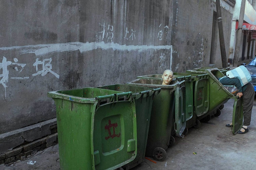 Funny street photos from China