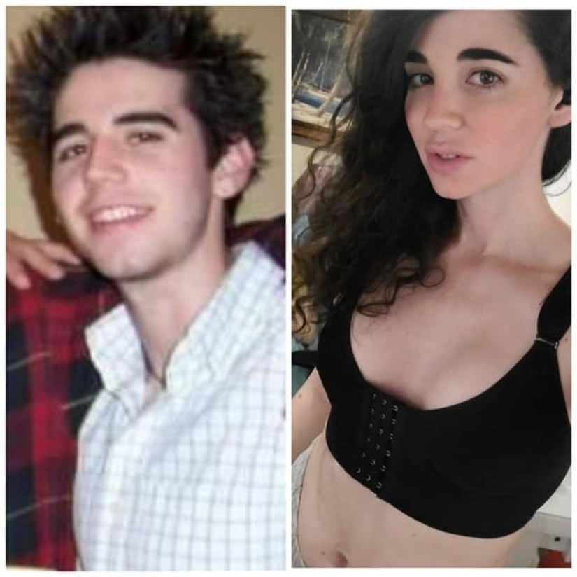 Gender is not a sentence: 22 photos of transgender people before and after sex change