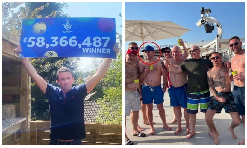 Generous friend: Brit, hitting the jackpot, gave his companions an unforgettable vacation in Dubai