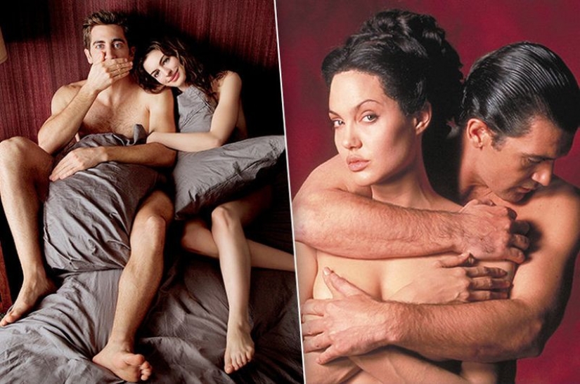 Get undressed!" Clark, Jolie and others who are not afraid of explicit scenes in the movies