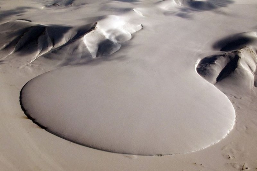 Glaciar único del Pie de Elefante en Groenlandia