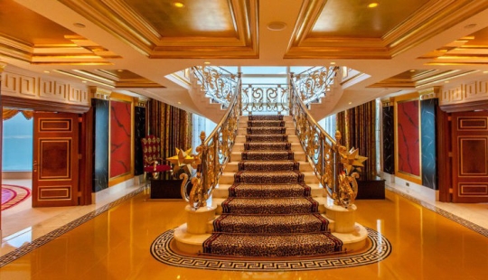 Gold for sheikhs and oligarchs: the most expensive room in the seven-star Burj Al Arab Hotel