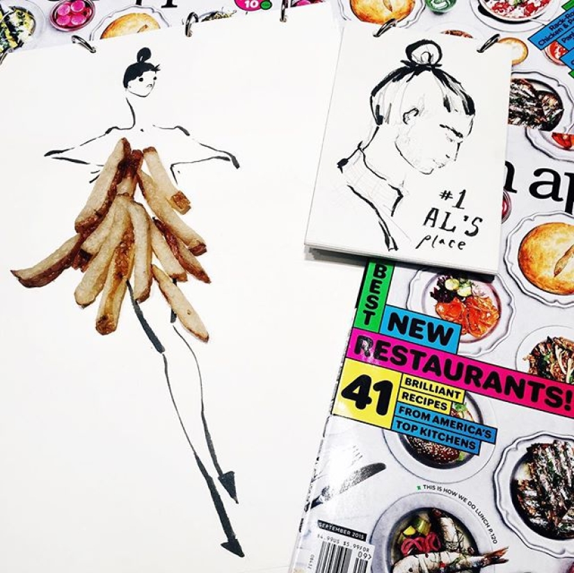 Gretchen Rohrs' Hunger Games: 14 delicious Fashion sketches