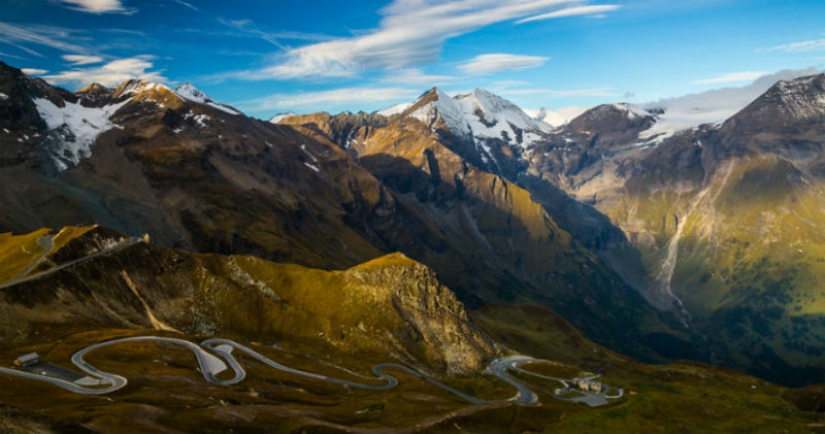 Grossglockner — high Alpine road the most beautiful in the world