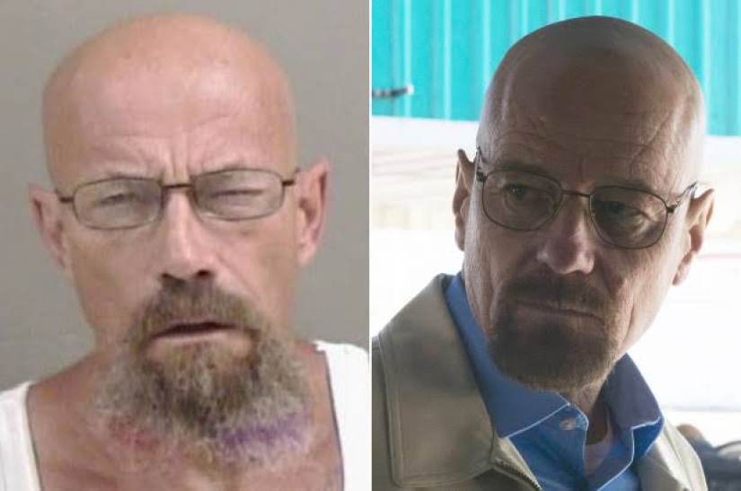 "Heisenberg, estás vivo?"La policía de Illinois está buscando a un doppelganger del héroe de la serie de culto