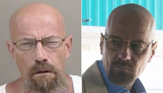 "Heisenberg, estás vivo?"La policía de Illinois está buscando a un doppelganger del héroe de la serie de culto