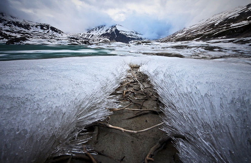 Helado de inspiración — 23 fotos de interesantes formaciones de hielo
