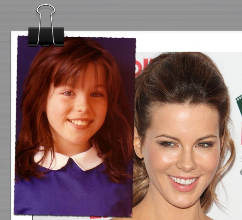 Hollywood stars in childhood and now