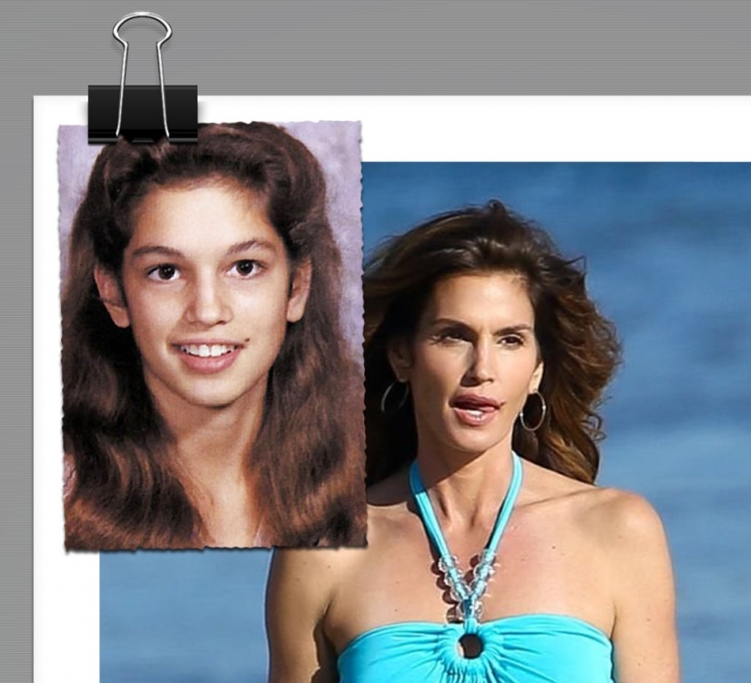 Hollywood stars in childhood and now