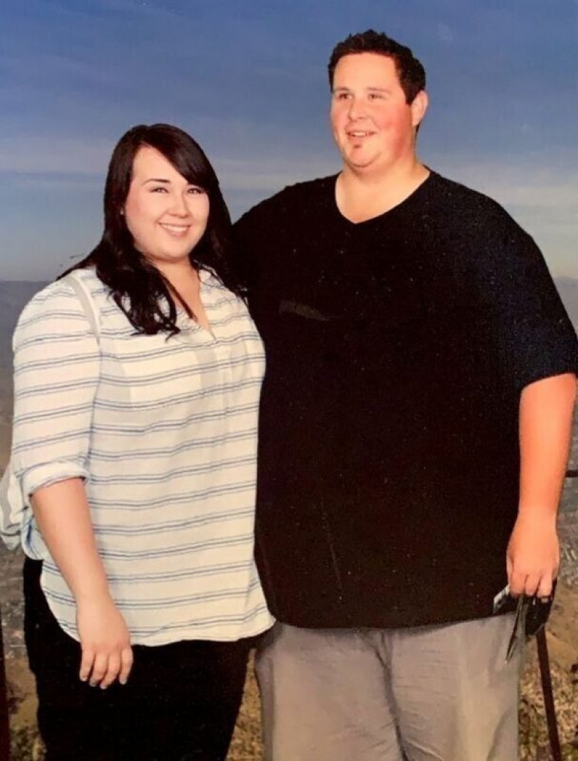 How a couple from the United States got rid of 190 kilos of excess weight to become parents