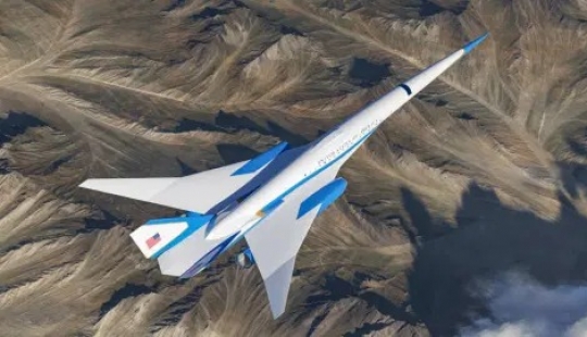 How does the jet aircraft of the US President, who flies almost TWO times the speed of sound