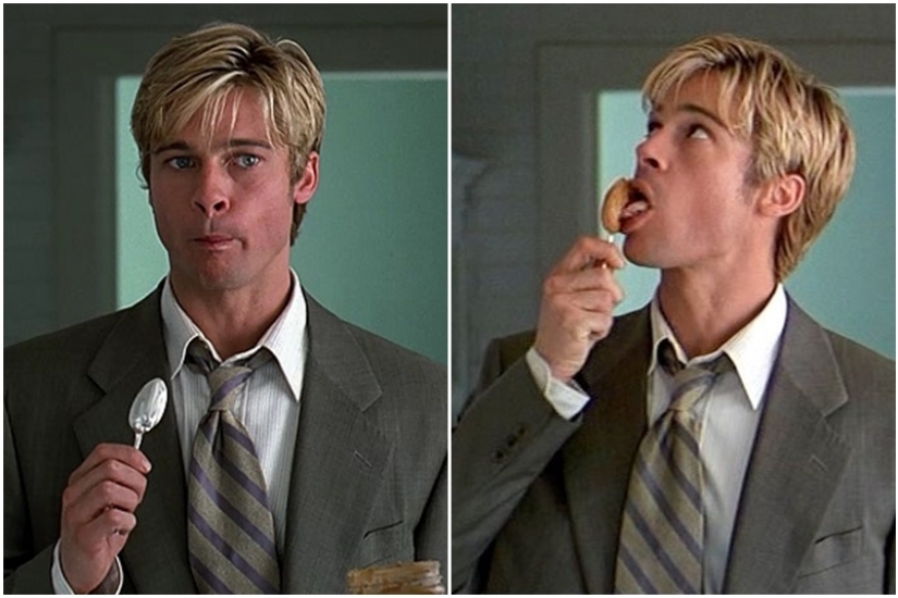 How much was eaten by brad pitt, the success of the film: "research", a Reddit user