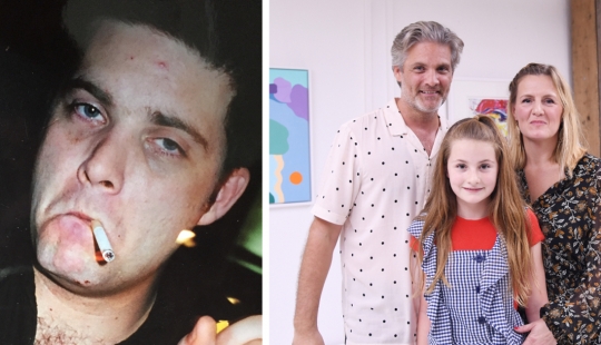 How one man changed his life and came from a liter of vodka a day to a successful career as an artist How one man changed his life and came from a liter of vodka a day to a successful career as an artist