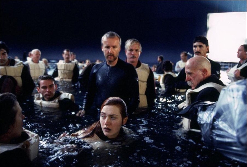 How the Titanic was filmed: rare photos from the filming