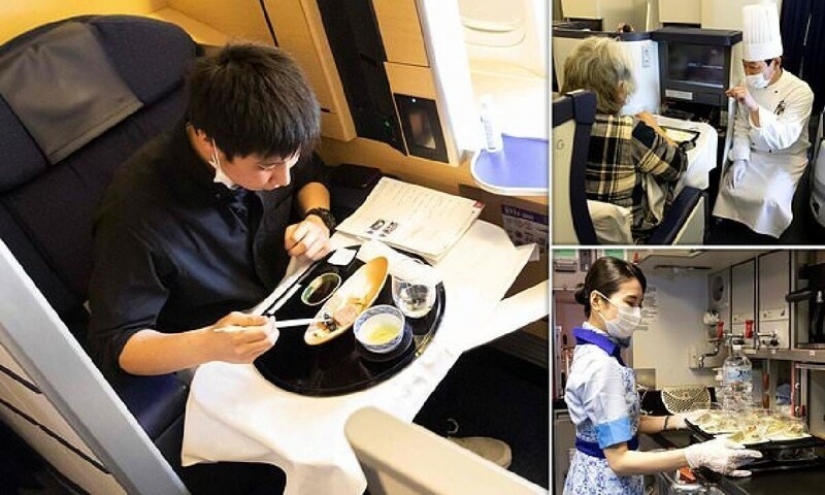 How the "winged restaurant" Japanese airline All Nippon Airways